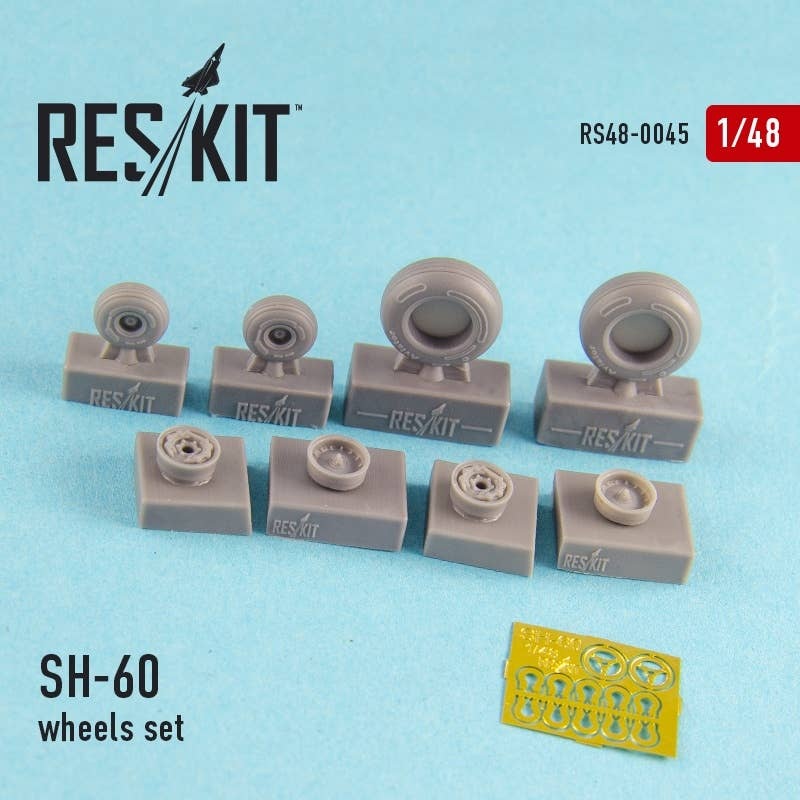 1/48 SH-60 (All Versions) Wheels Set