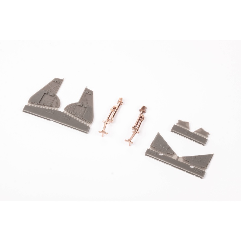 1/48 Tempest Mk.II Undercarriage Legs BRONZE for Eduard