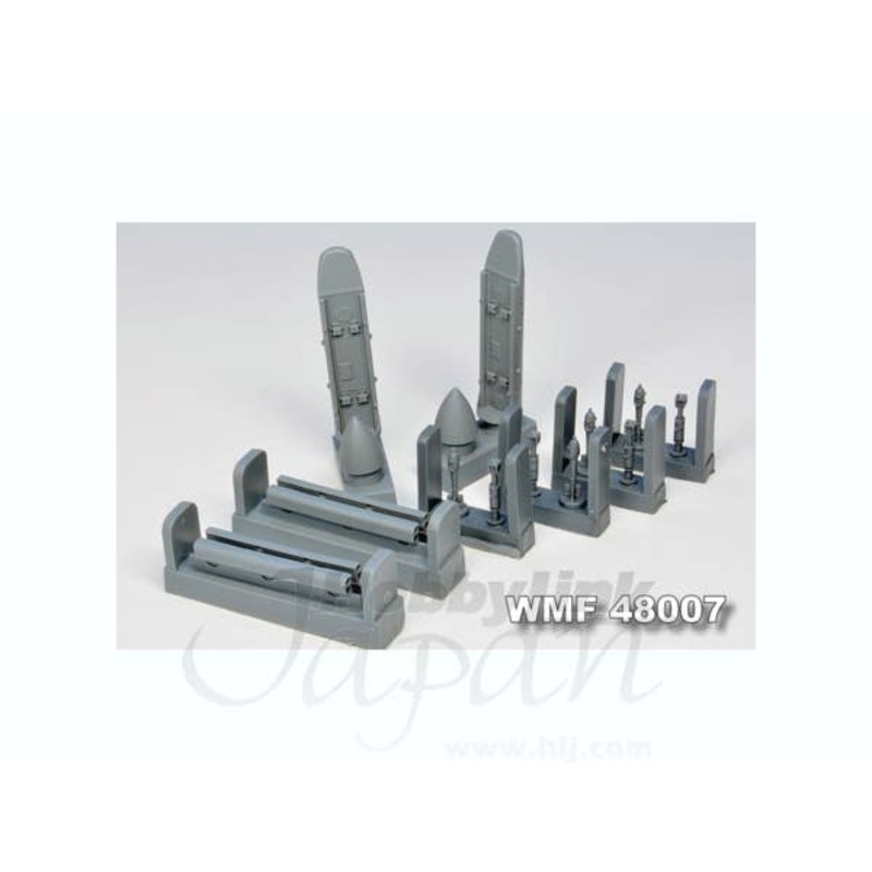 1/48 Training Bomb Dispenser for Alpha Jet 2pcs Set (BDU-38 & BDU-48 4pcs)