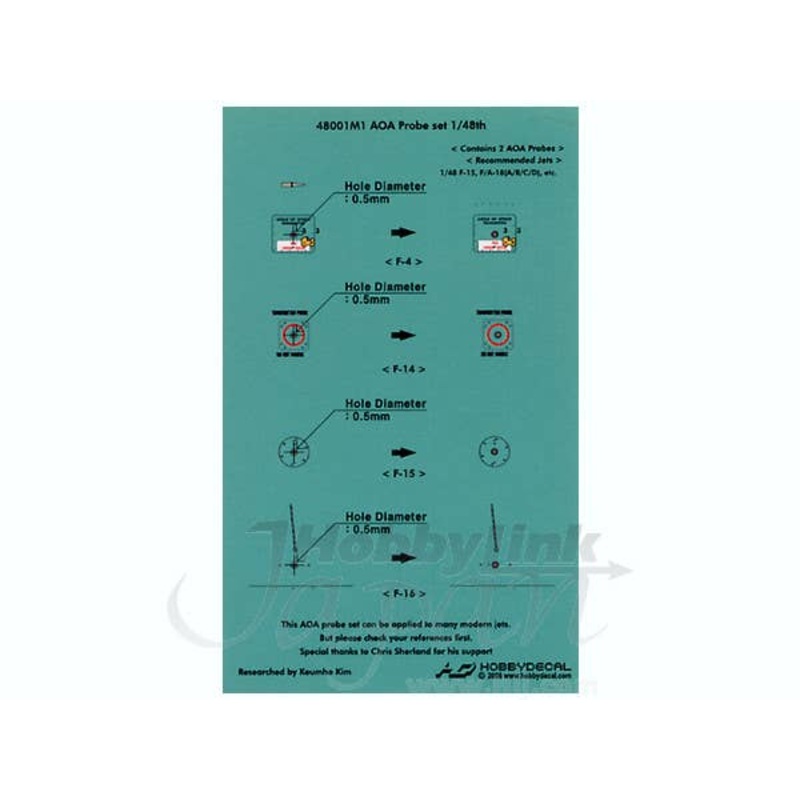 1/48 AOA Probe Set (2pcs)