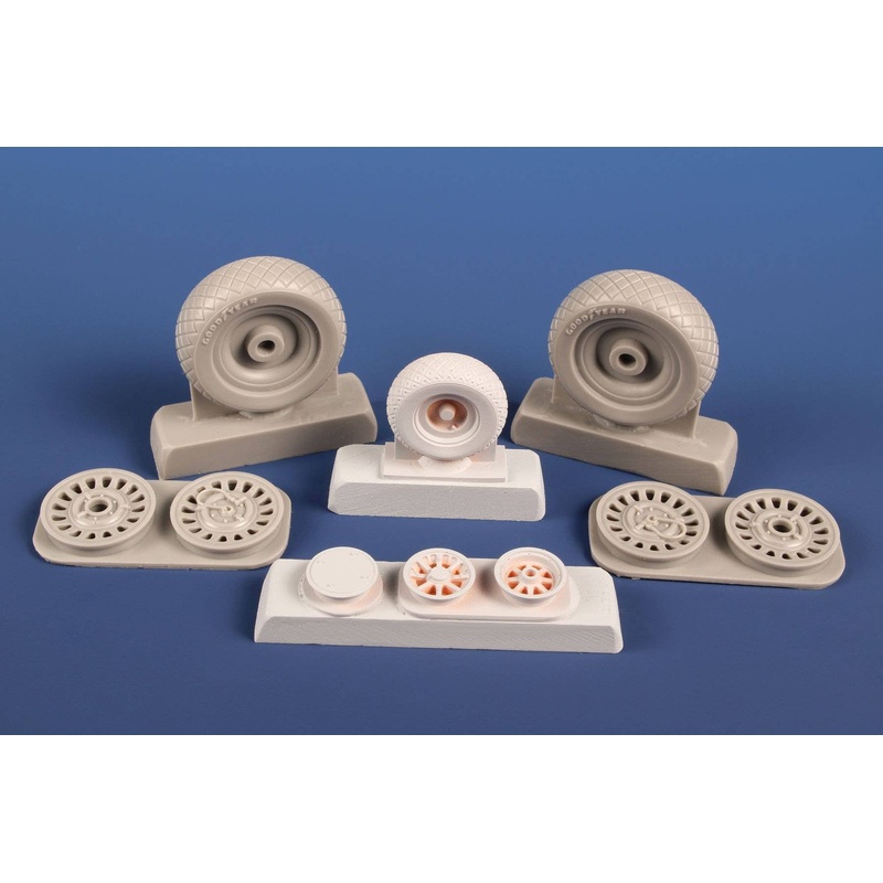 1/48 B-25 Mitchell Wheels (for General Purpose)