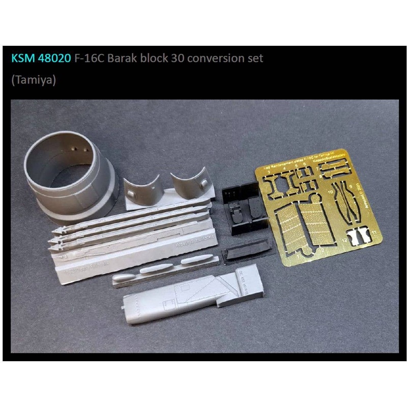 1/48 F-16C Barak Block 30 conversion set