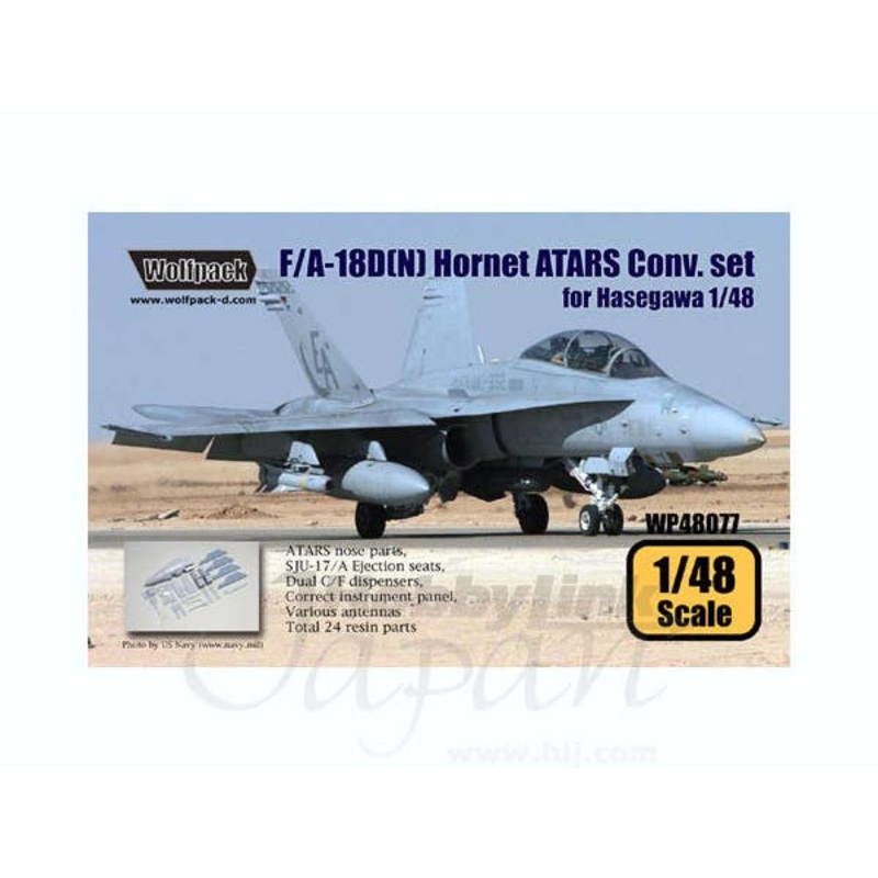 1/48 F/A-18D (N) Hornet ATARS Conversion Set (for Haseg