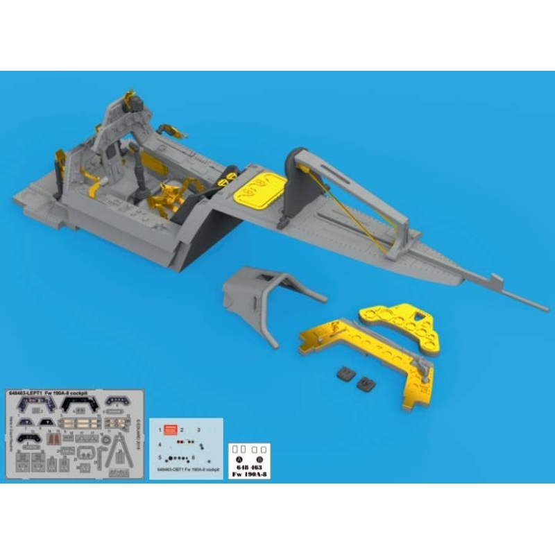 1/48 Fw 190A-8 Cockpit (for Eduard)