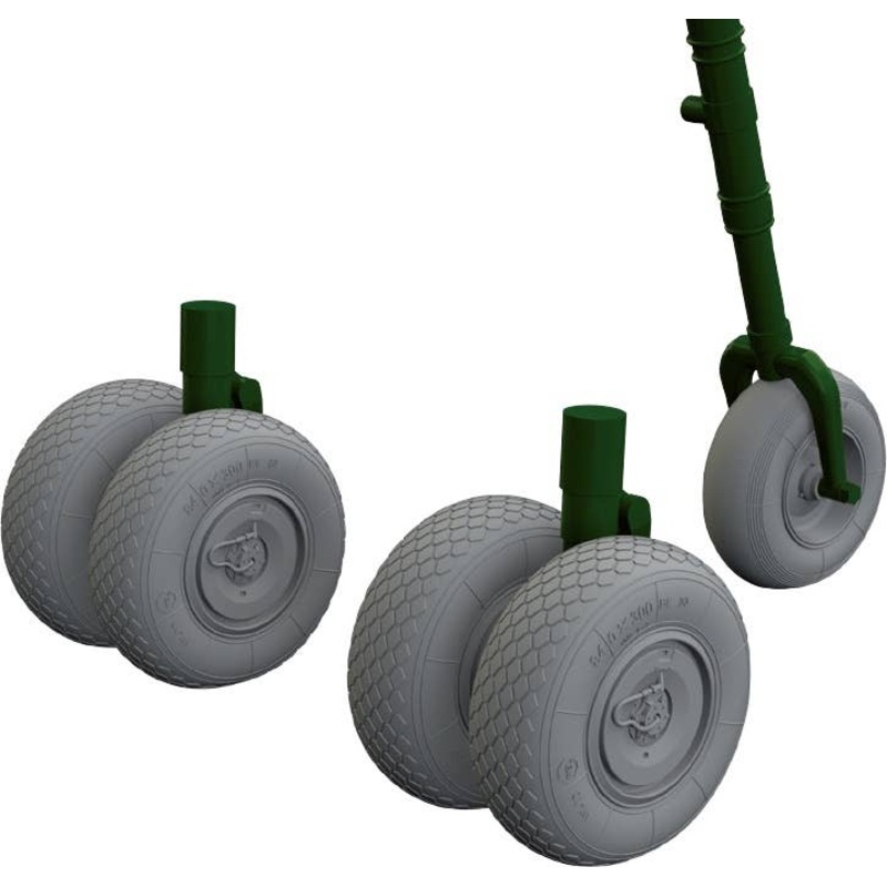 1/48 He 219 Wheels (for Tamiya)