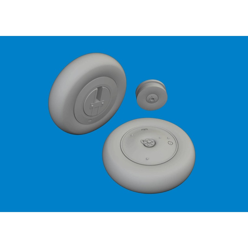 1/48 Lysander wheels (For Airfix)