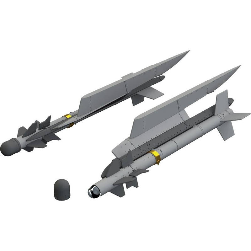 1/48 Matra R-550 Magic & rails (2 pcs)