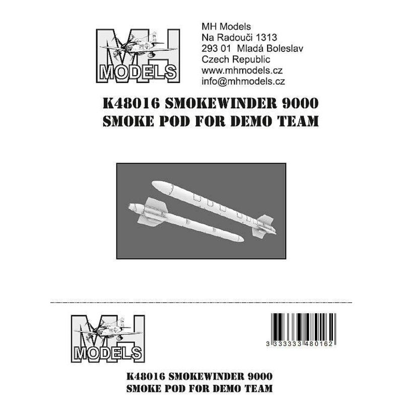 1/48 Smokewinder 9000 Smoke Pod for Demo team