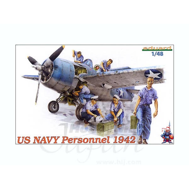 1/48 US Navy Personnel 1942