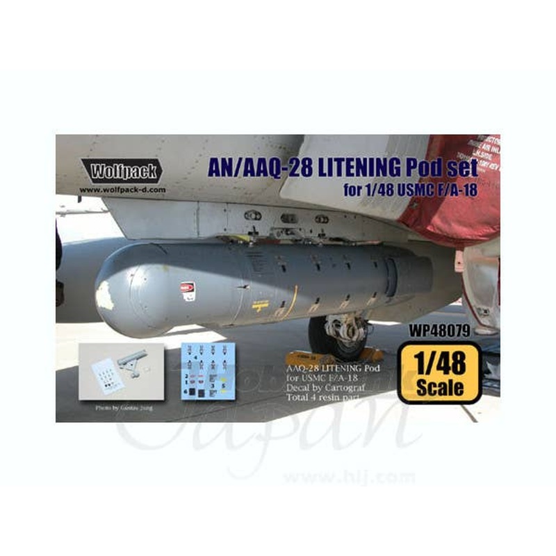 1/48 AN/AAQ-28 LITENING Targeting Pod Set