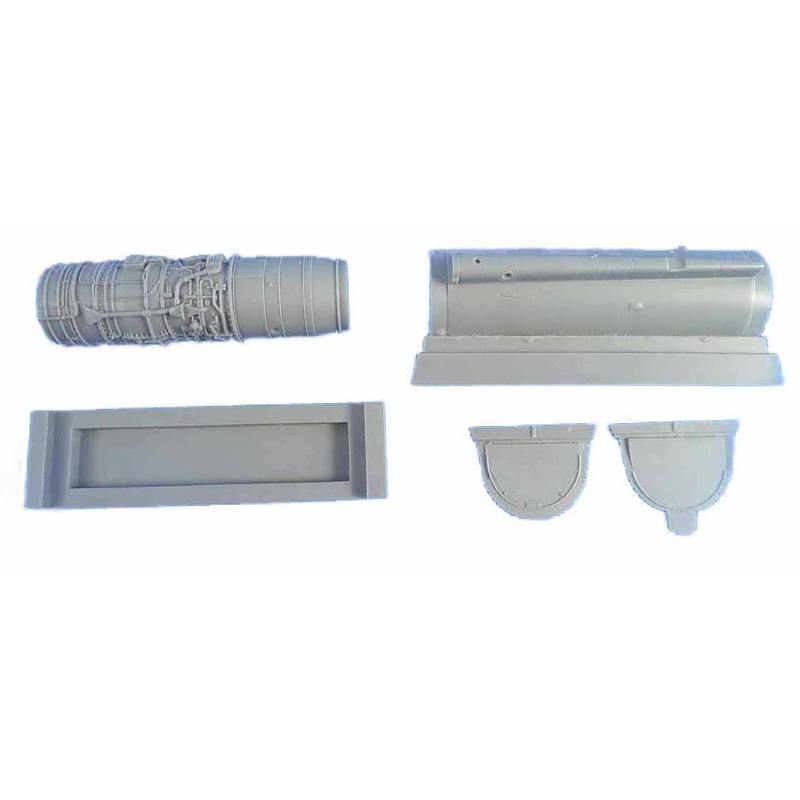 1/48 BAC Lightning F2A/F6 Engine Set (R&R Avon) for Airfix/Eduard kit
