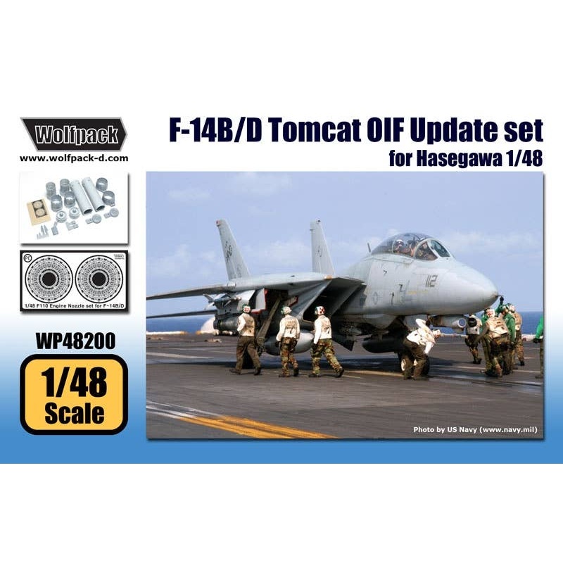 1/48 F-14B/D Tomcat OIF Upgrade Set (for Hasegawa)