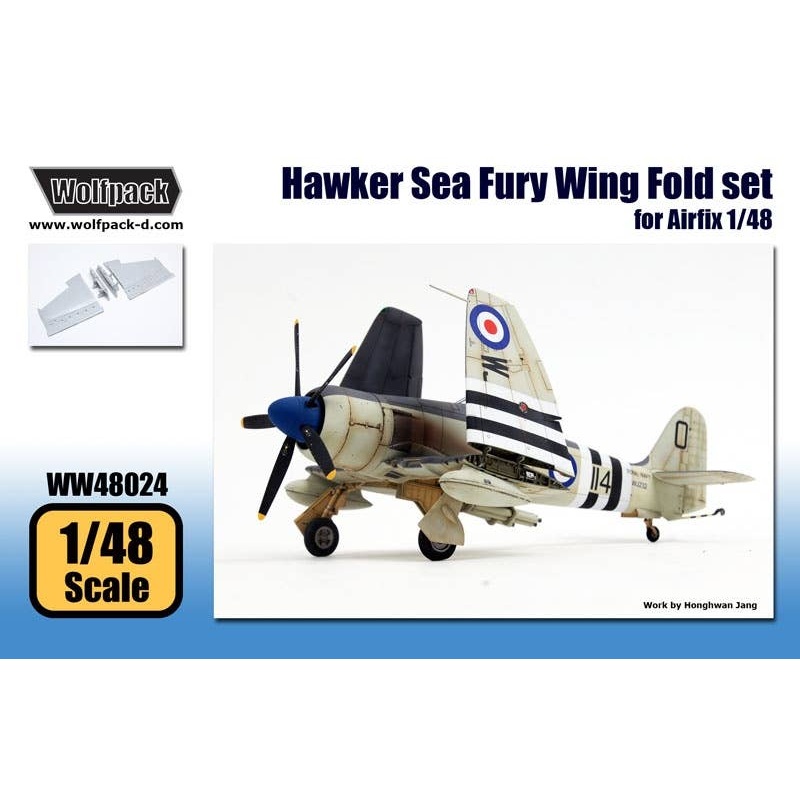 1/48 Hawker Sea Fury Wing Fold Set (for Airfix)