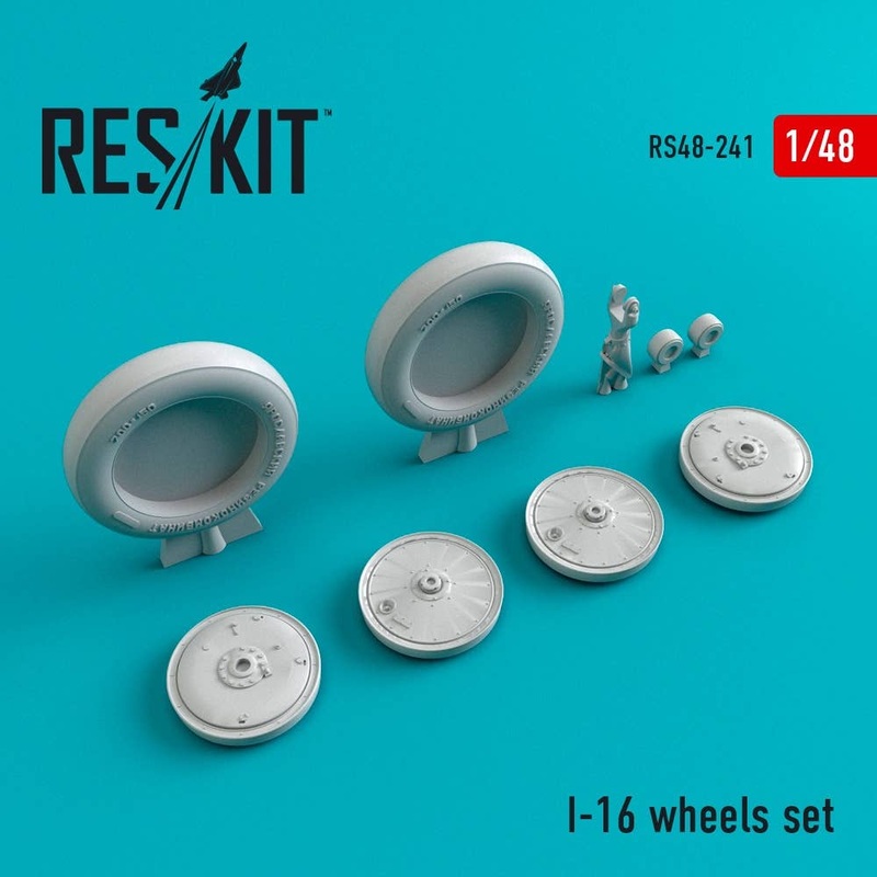 1/48 I-16 Wheels Set (for ICM)