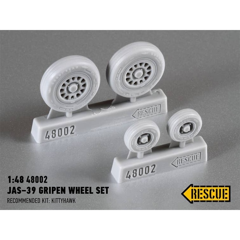 1/48 JAS-39 Gripen Wheel Set (for Kitty Hawk)