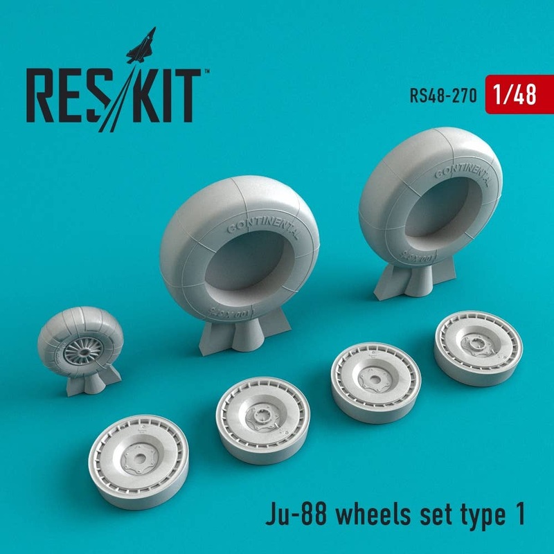 1/48 Ju88 Wheelset "Type 1"