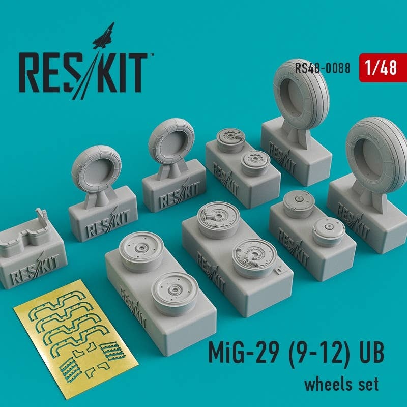 1/48 MiG-29 (9-12) UB Wheels Set