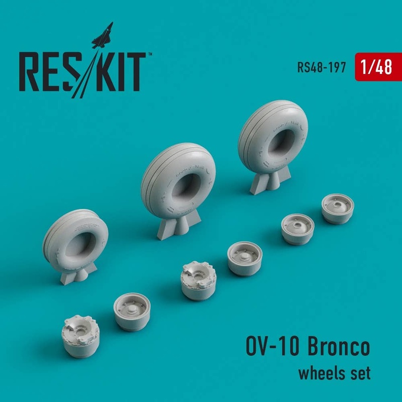 1/48 OV-10 Bronco Wheels Set