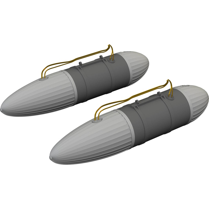 1/48 P-51B/C 108gal drop tanks Brassin (for EDUARD)