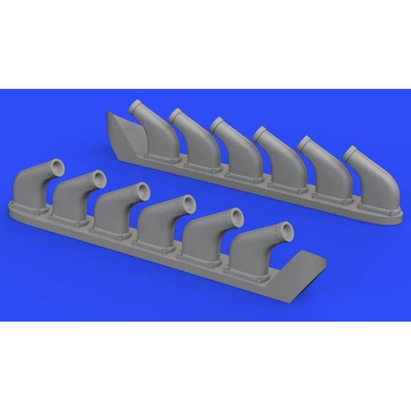 1/48 P-51D Exhaust Stacks (for Eduard)