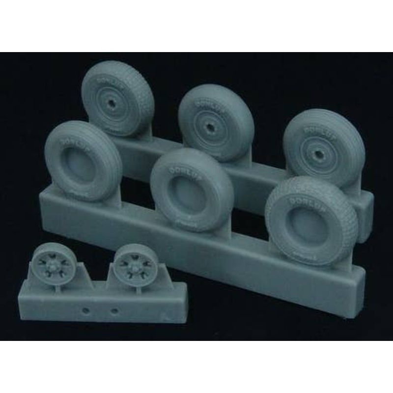 1/48 Spitfire 5 Spoke Wheels Set (3 Types of Tires)