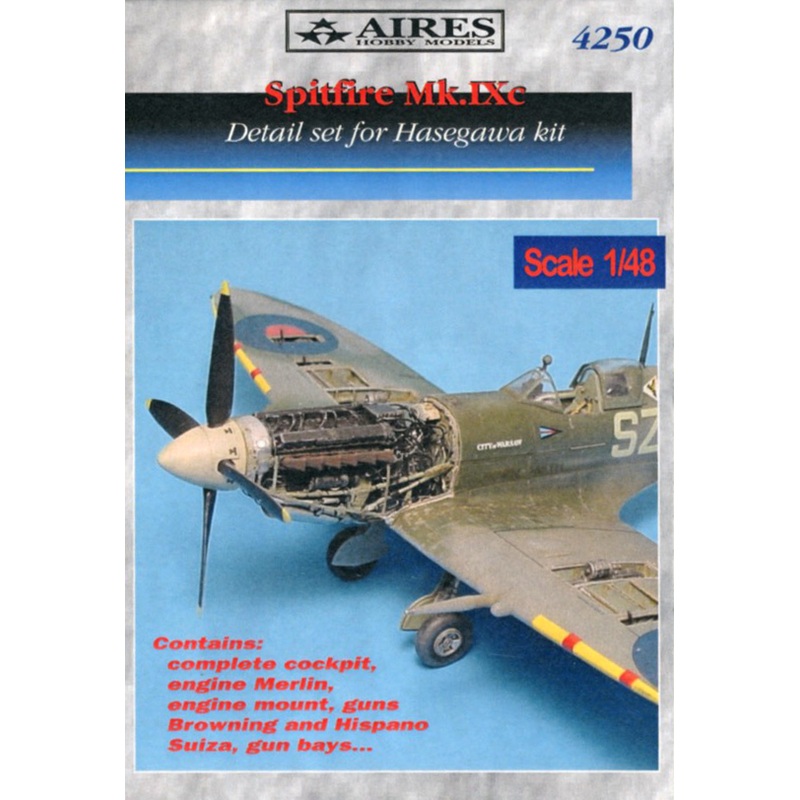 1/48 Spitfire Mk. IXc Detail Set (for Hasegawa)