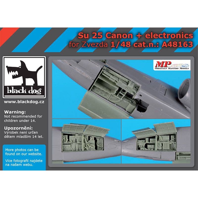 1/48 SU-25 canon + electronics