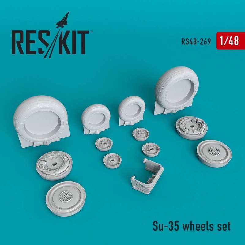 1/48 Su-35 Wheel Set