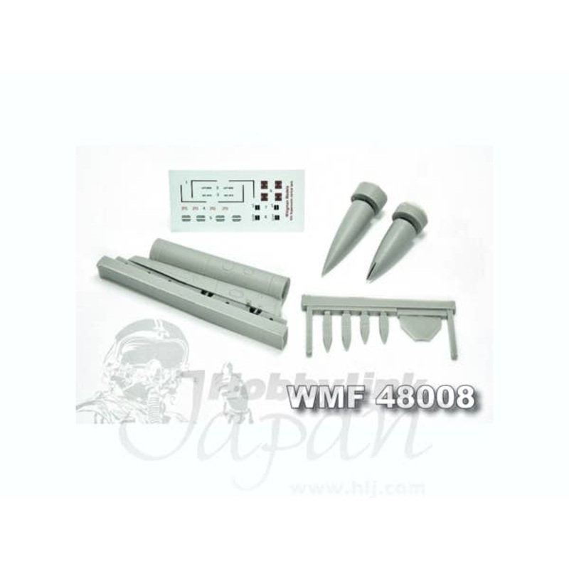 1/48 Super Sonic Speed Fuel Tank for Kfir (for Kinetic/Wingman) w/ Decals