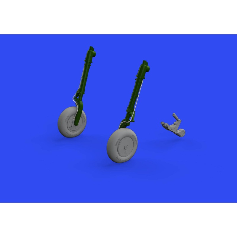 1/48 A6M wheels w/ smooth tire for Eduard