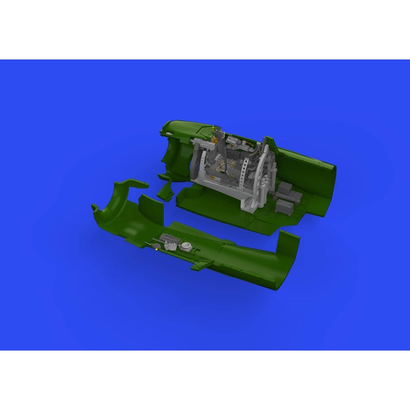 1/48 A6M3 cockpit PRINT (for EDUARD)