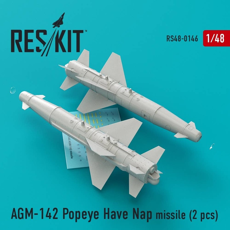 1/48 AGM-142 Popeye Have Nap Missile (2pcs) (F-4, F-15, F-16, F-111)