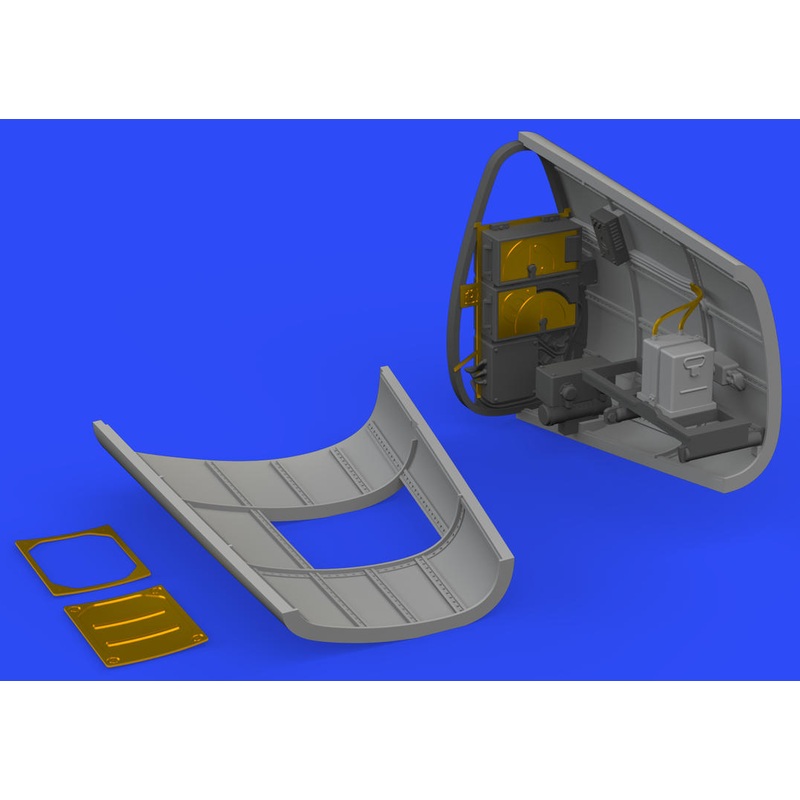 1/48 Bf 109F Radio Compartment (for Eduard)