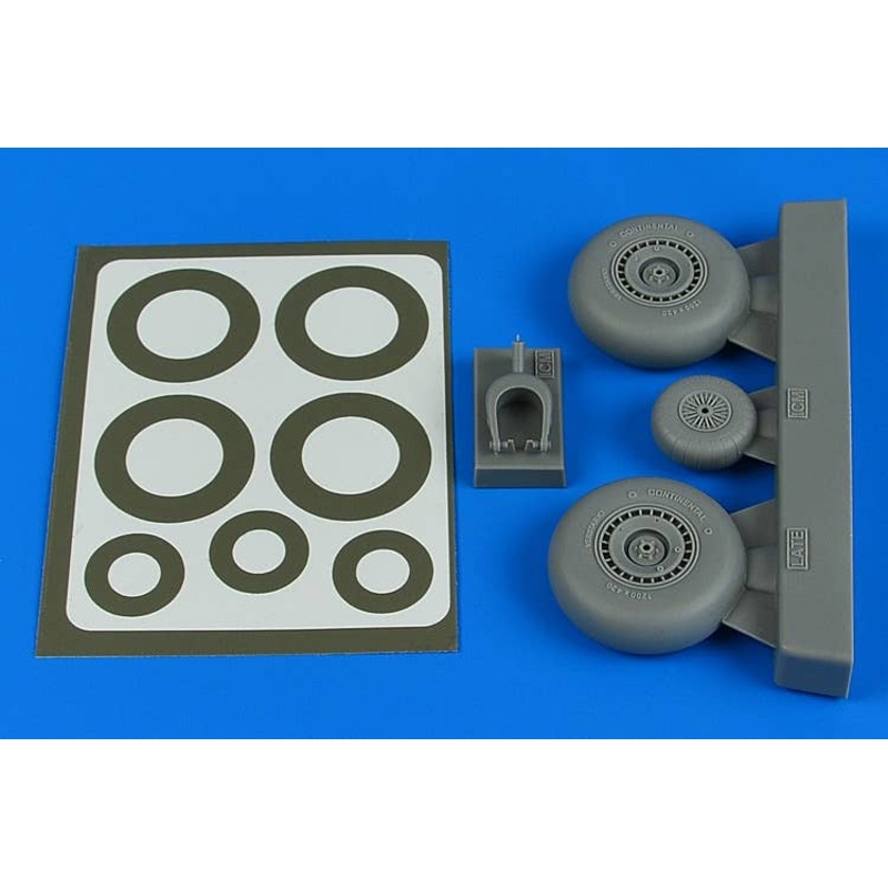 1/48 Do 217N Wheels & Paint Masks Late B (for ICM)