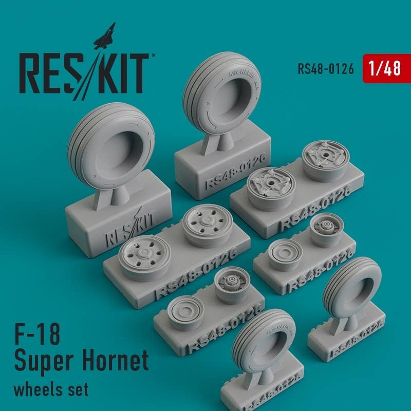 1/48 F-18 Super Hornet Wheels Set