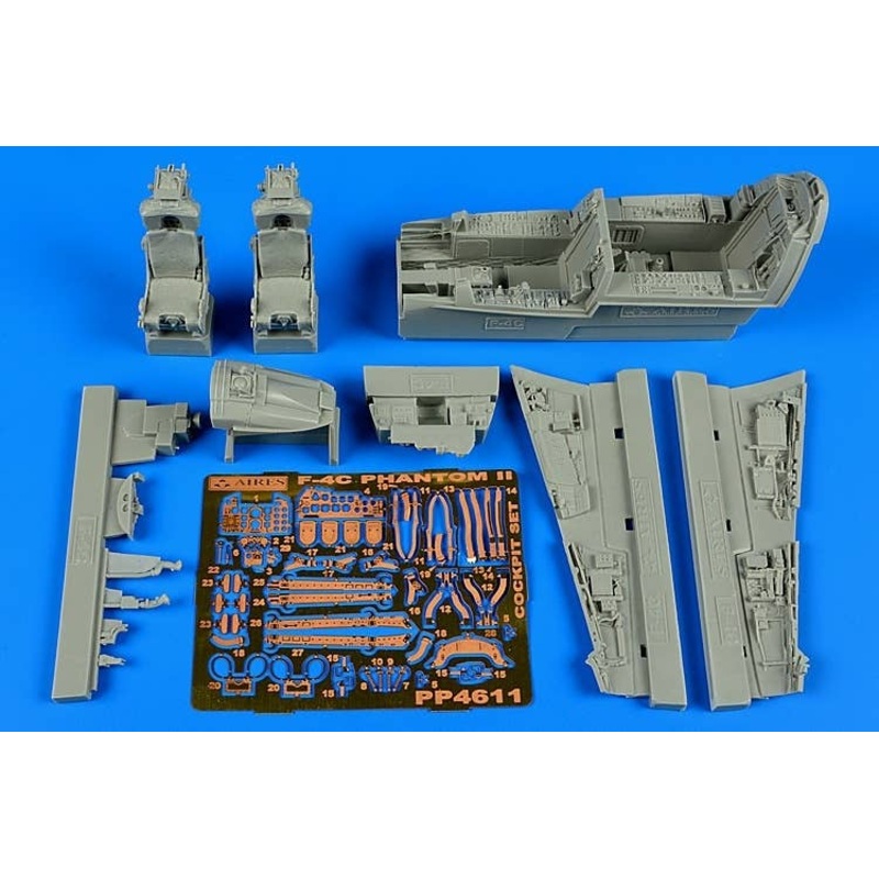 1/48 F-4C Phantom II Cockpit Set (for Academy)