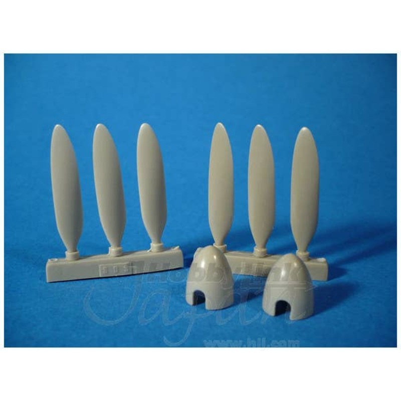 1/48 He-219 UHU Short Spinner Propeller Set (for Tamiya)