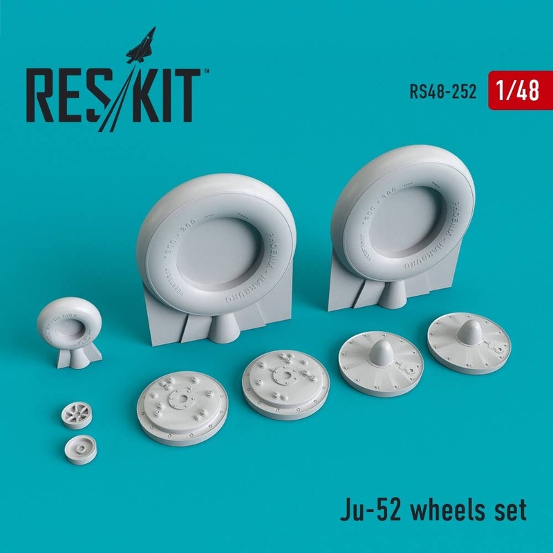 1/48 Ju52 Wheel Set
