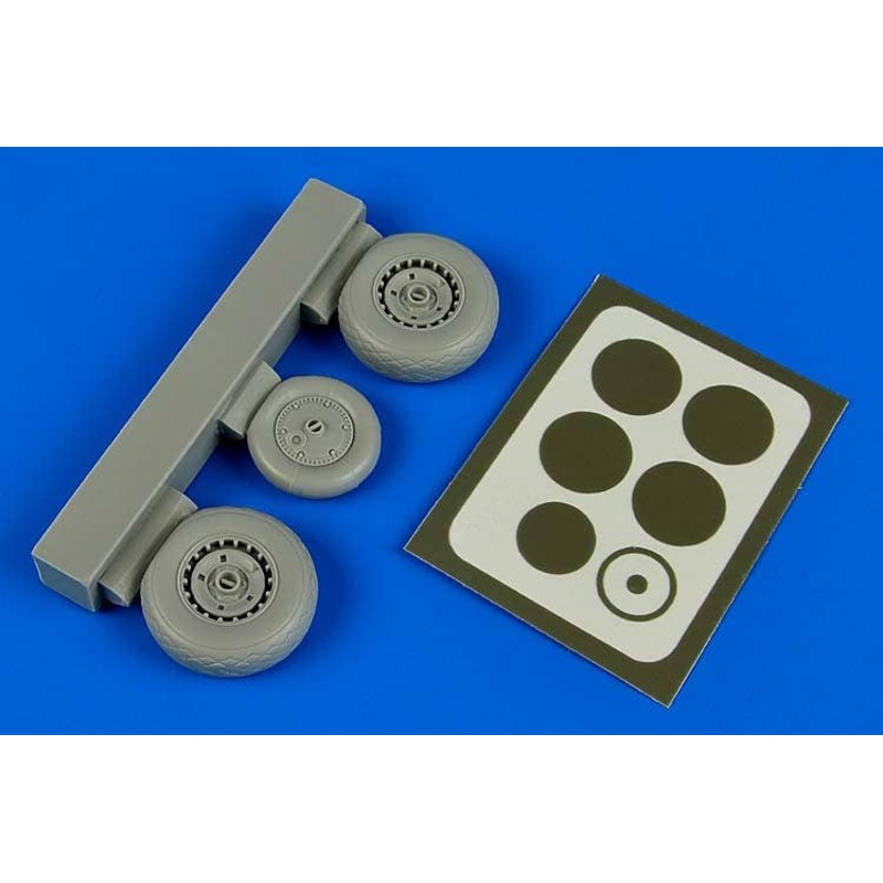 1/48 Me 262A/B Wheels & Paint Masks (for Hobby Boss)