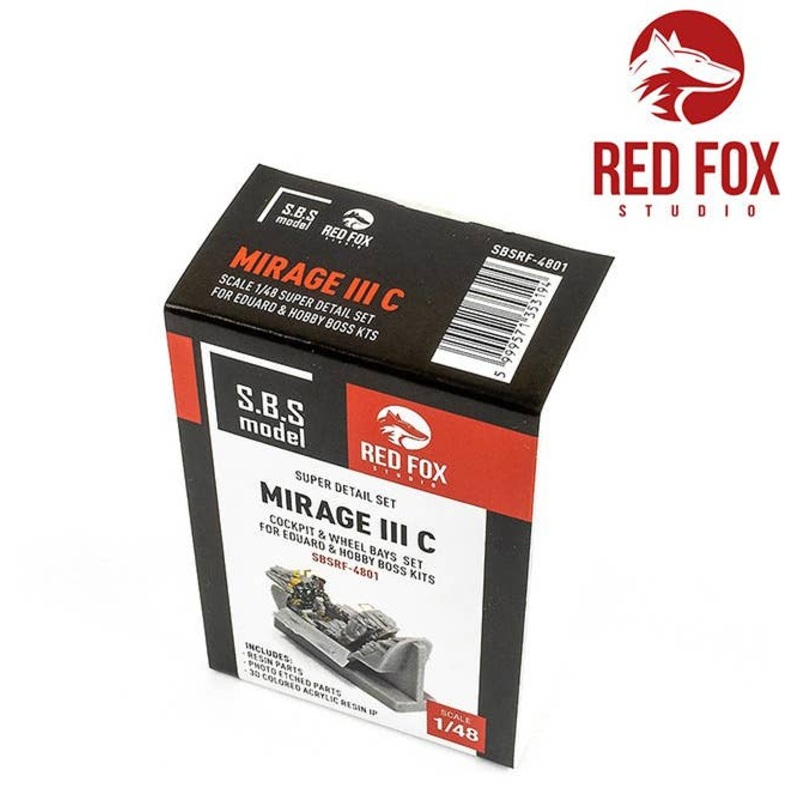 1/48 Mirage III C (for Hobby Boss kit)