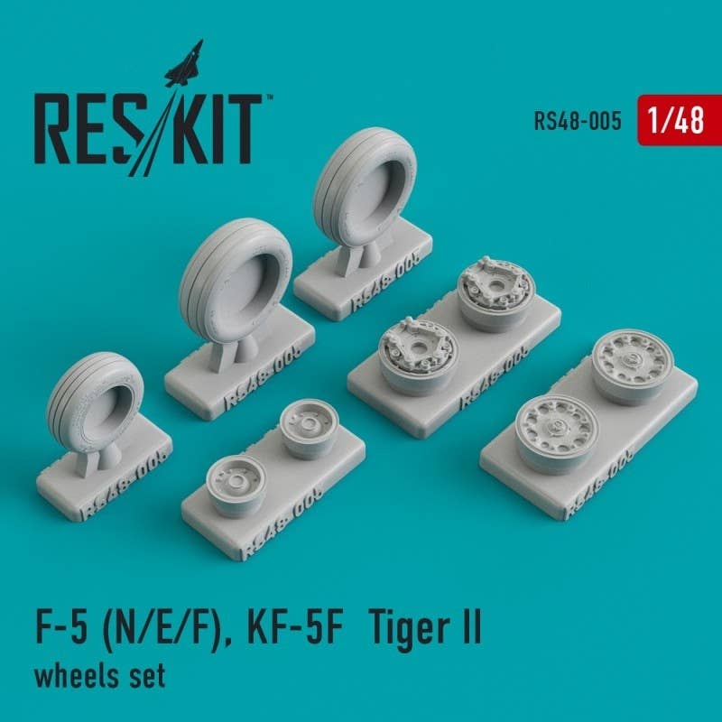 1/48 Northrop F-5 (N/E/F), KF-5F Tiger II Wheels Set