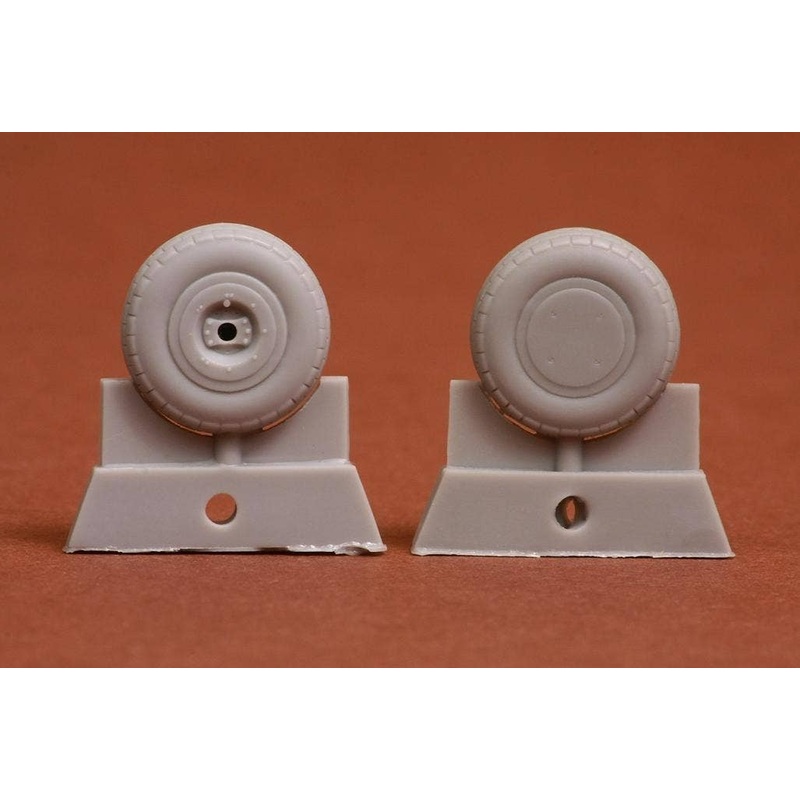 1/48 P-40 Wheel Set (Block Tread 30) for P-40 B-M