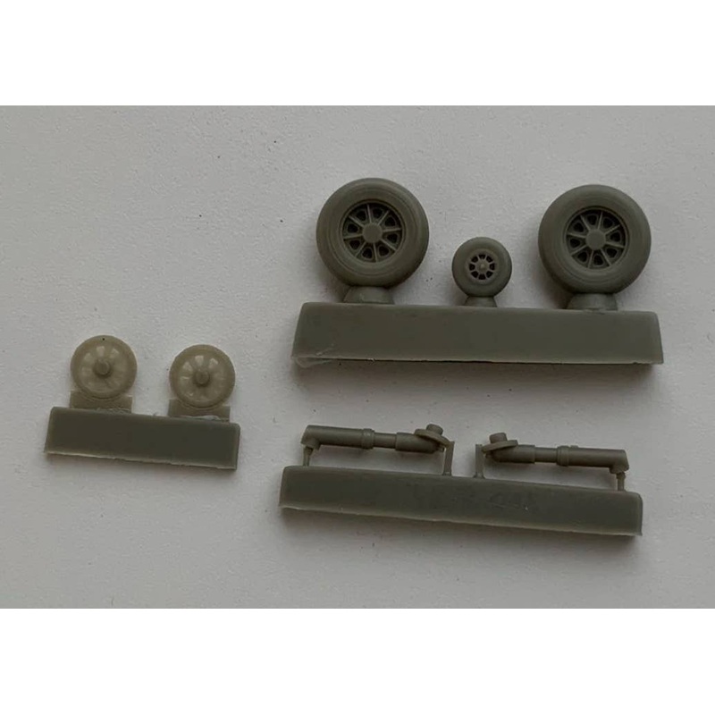 1/48 SAAB J/A/S 29 Tunnan Main and nose wheel set incl landing gear