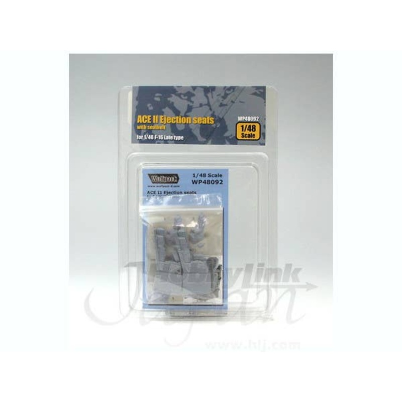 1/48 ACE II Ejection Seats w/Seatbelts for F-16C/D (2pcs)