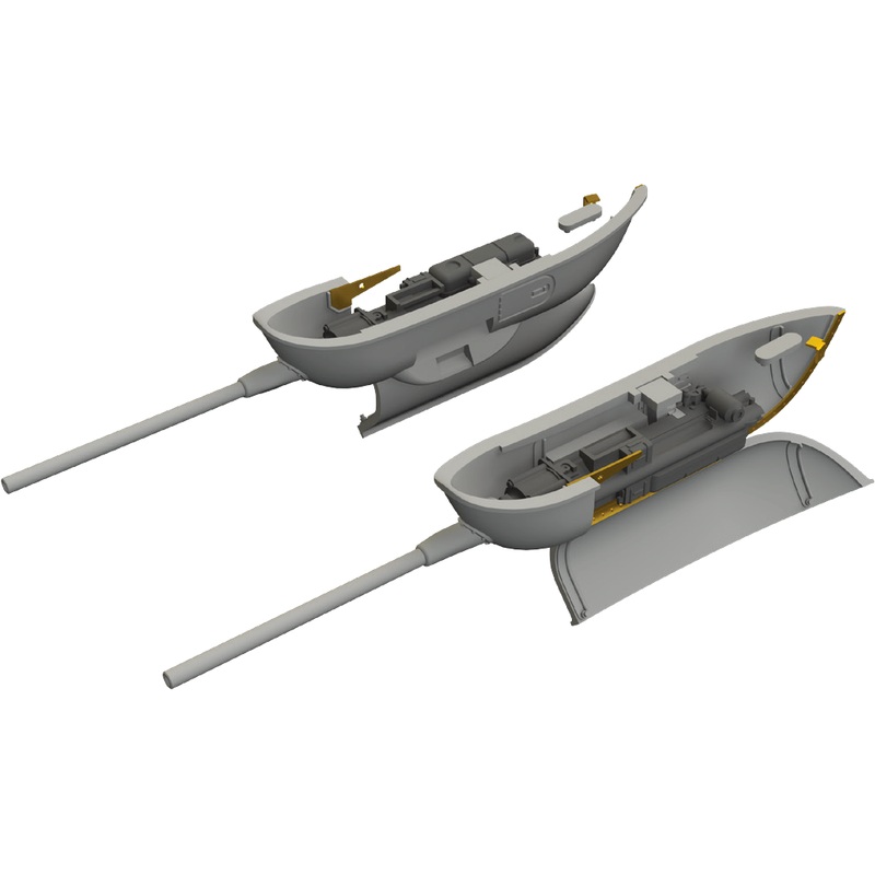 1/48 Bf 109G Gun Pods (for Tamiya)