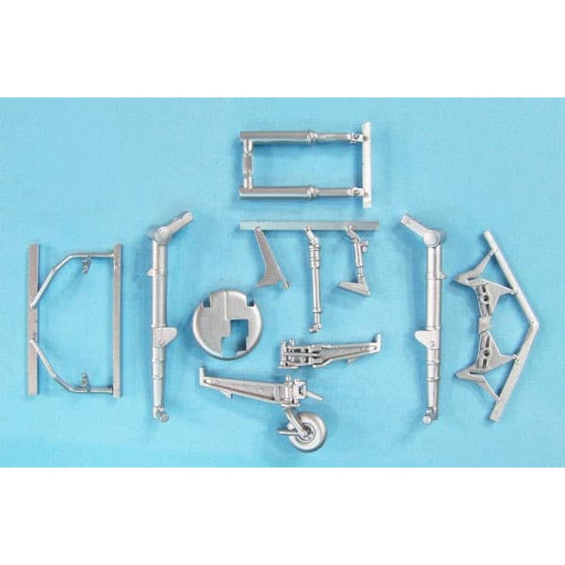 1/48 Boeing AH-64D Apache Landing gear (for Hasegawa)