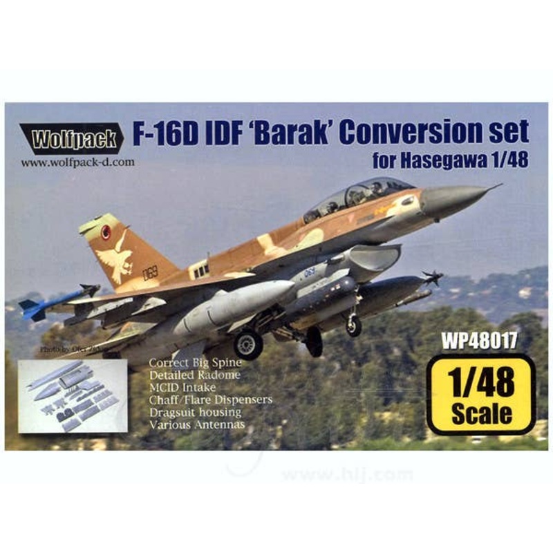 1/48 F-16 Block 40 IDF Barak Conversion for Hasegawa
