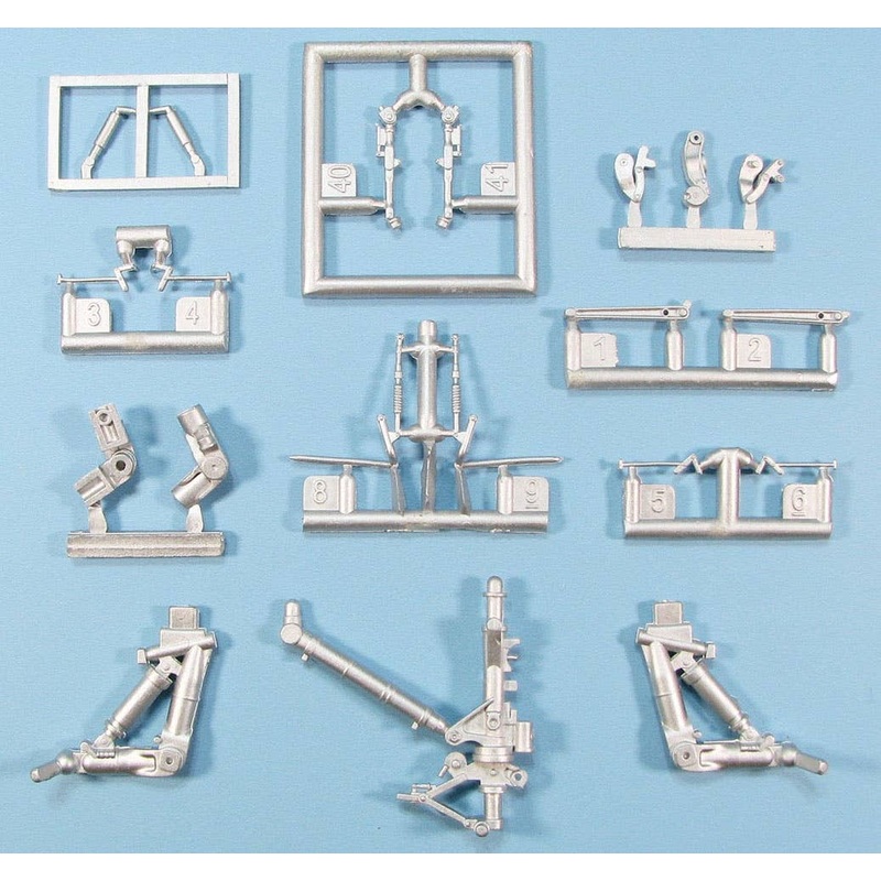 1/48 F/A-18E/F, EA-18G Landing Gear (for Meng)