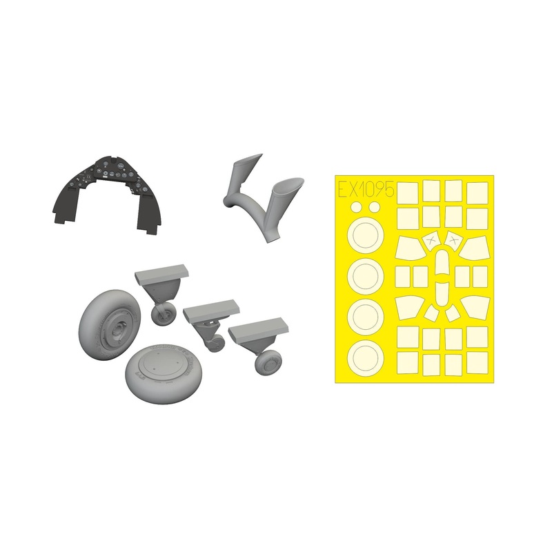 1/48 F4F-4 w/ early wheels LooKplus (Academy)