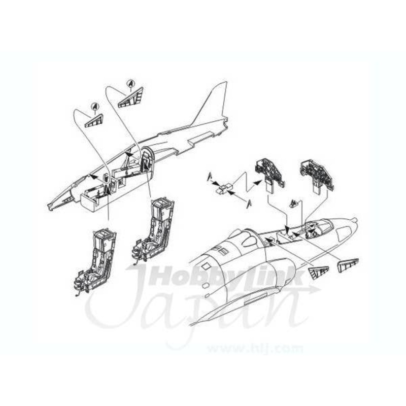 1/48 Hawk T.Mk.I Interior Set (for Italeri)